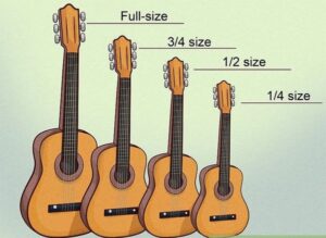 Kích thước ukulele có giống guitar không