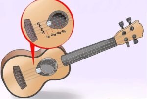 Cách lên dây đàn ukulele không cần tuner